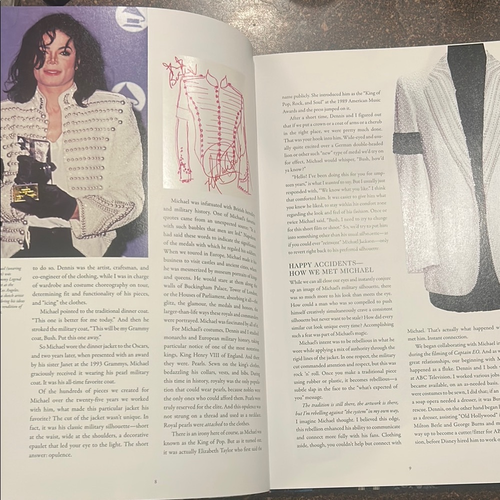 The King of Style Dressing Michael Jackson Coffee Table Book - Picture 8 of 13
